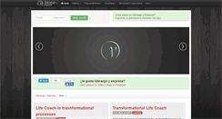 Desktop Screenshot of liderazgoyempresa.com